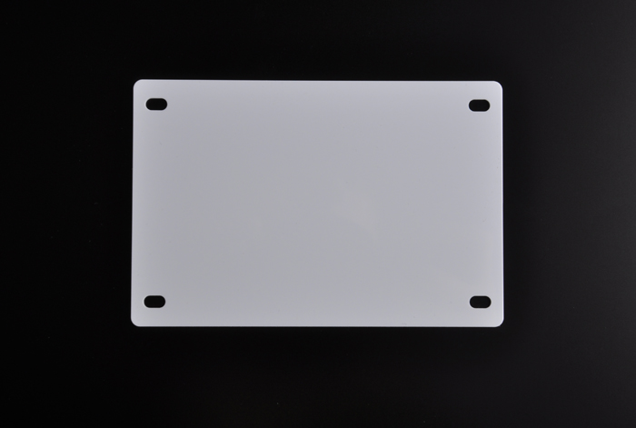 PVC標牌80*120mm四孔，可打印標牌